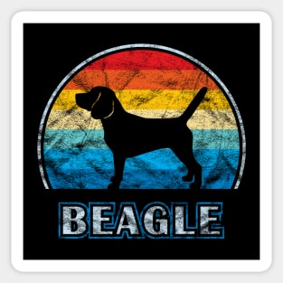 Beagle Vintage Design Dog Sticker